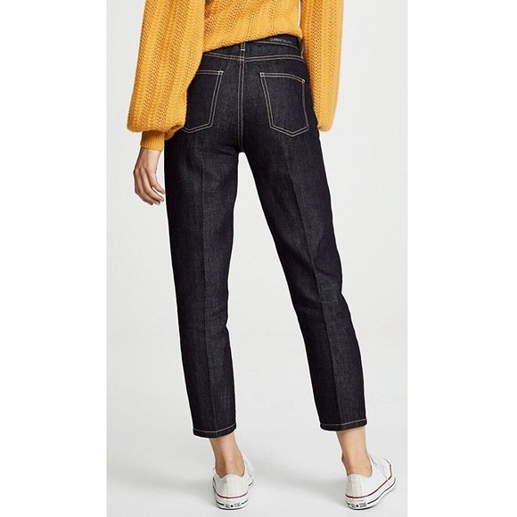 Current/Elliott The Vintage Cropped High Rise Slim Leg Jeans / Size 27 / Denuded - Picture 3 of 9
